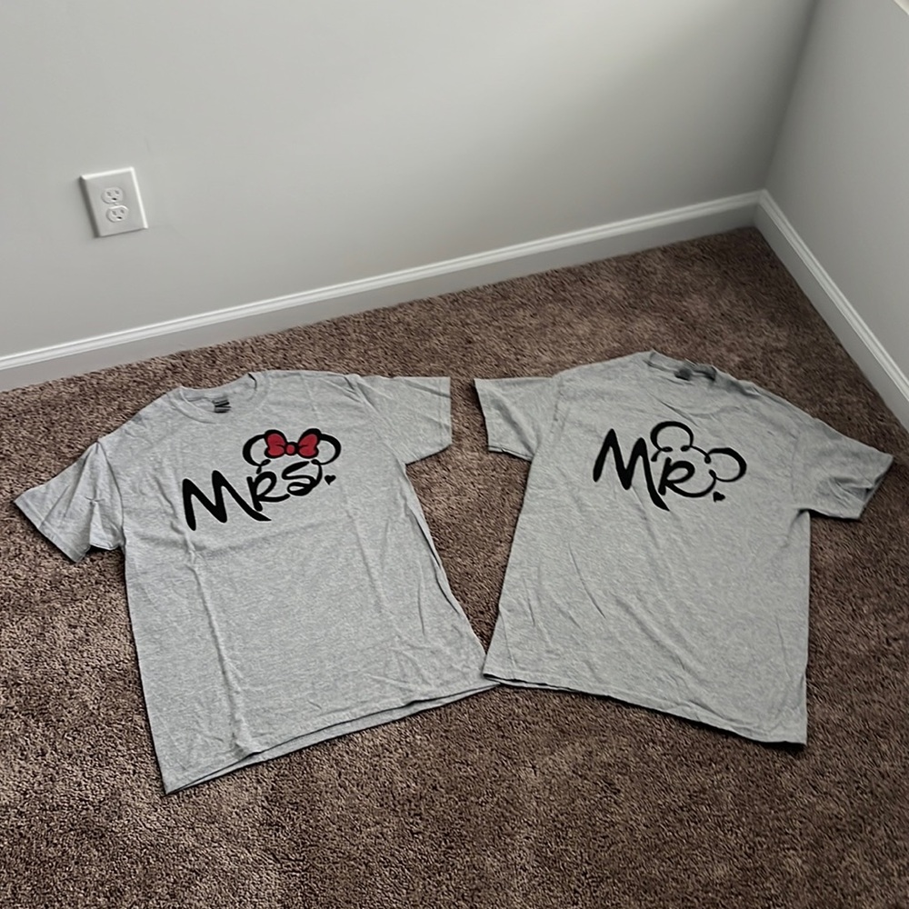 Disney Mr & Mrs TShirt Bundle